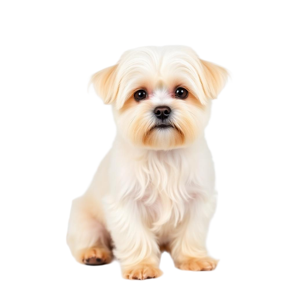 Freshly groomed maltese
